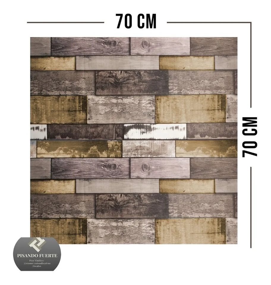 PACK (X10) Pared Madera 064 (3 mm)