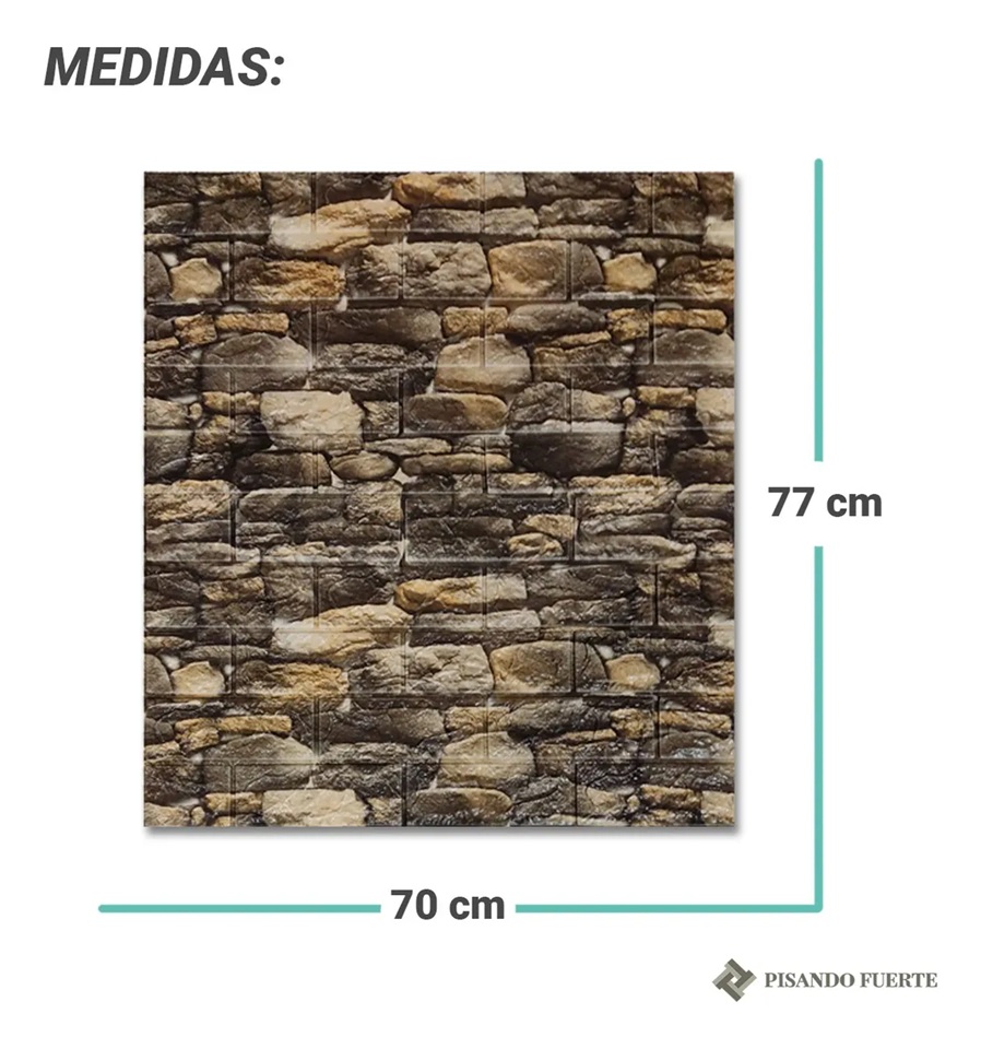 PACK (X10) Pared Simil Piedra Rustica 051 (E) (3 mm)