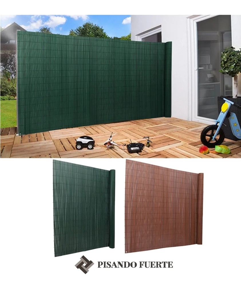 Cerco De Pvc 1.80m x 3m Esterilla cod.26151