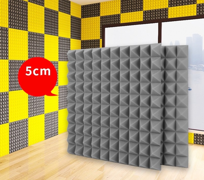 Panel Acustico Piramidal 50x50cm Aislante Para Estudio