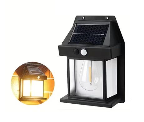 [530] Farol lampara Solar Foco Exterior Sensor de movimiento (800mA)