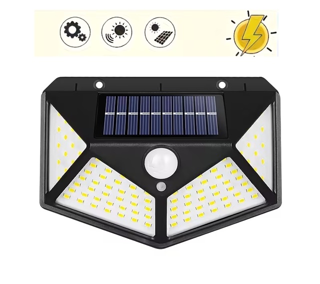 [531] Foco Farol Solar led Ovni 100