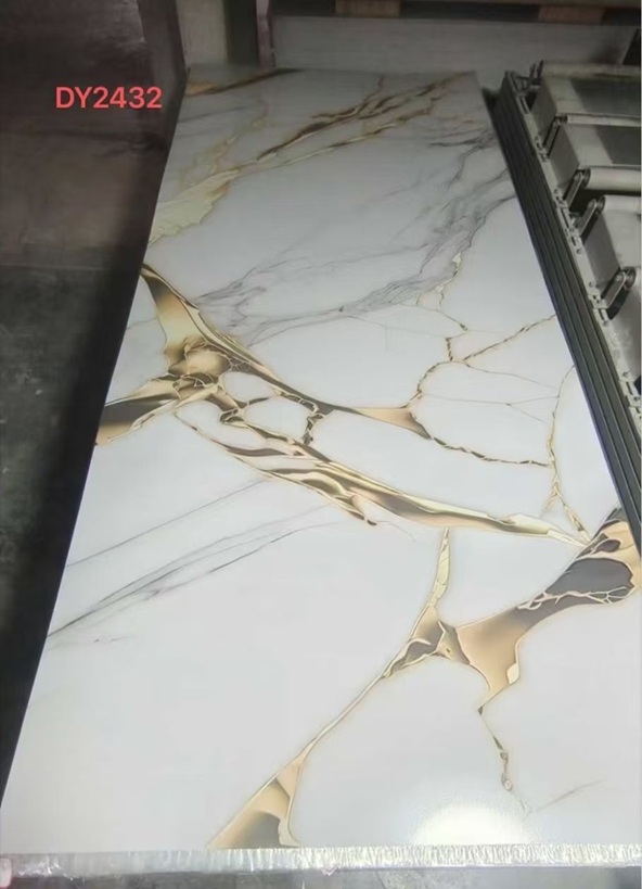 Placa Pvc (DY2432) Marmol UV 1.22 x 2.44 m