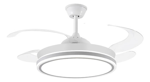 [VENTIL01] Ventilador De Techo Retractil Luz Led