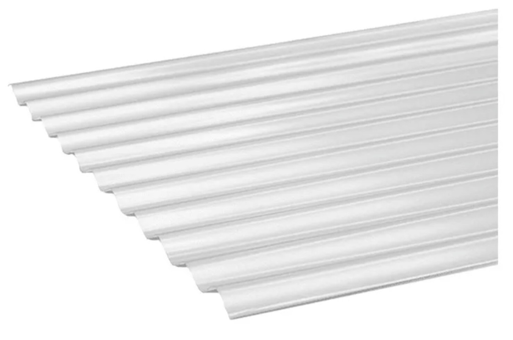 [PC-OND-08-12] Placa policarbonato ondulada 0,8mm x 1,1 x 12 m