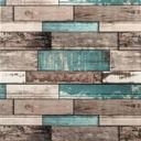 PACK (X10) Pared Madera Azul 065 (3 mm)
