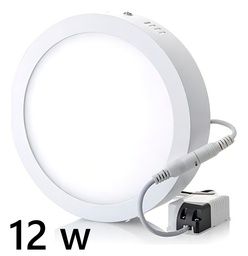 Lampara Plafon Led Sobrepuesto Redondo ( 12 w )
